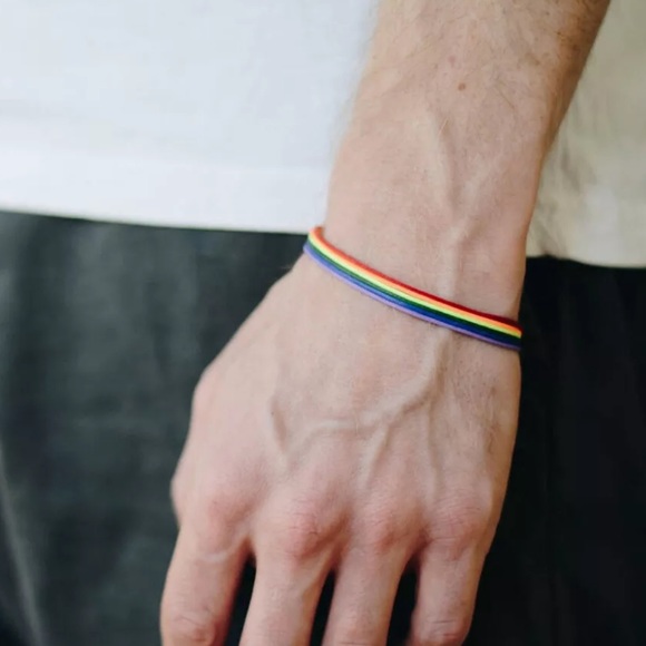 Rainbow Pride Unisex Bracelet - Picture 2 of 5